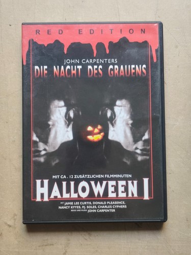 Dvd fsk18 halloween - dvd, red