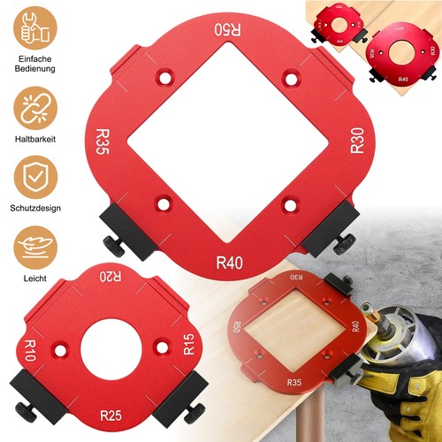 Radius jig router templates - radius,