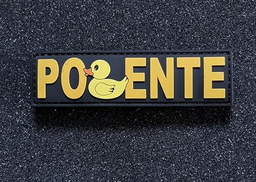 Fun patch schriftzug - fun, polente