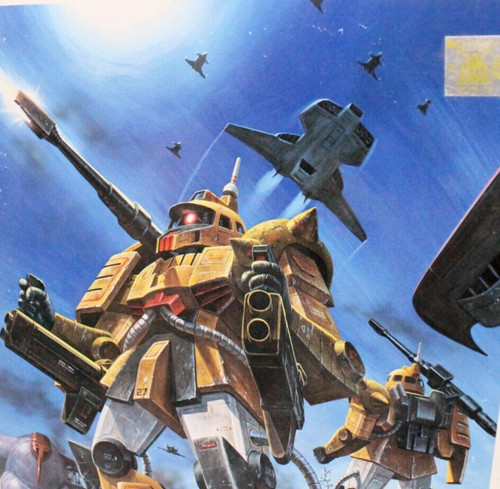 06k zakucannon msv gundam - ms-06k,