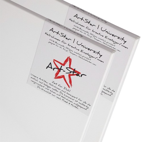 Art star keilrahmen - 2x,