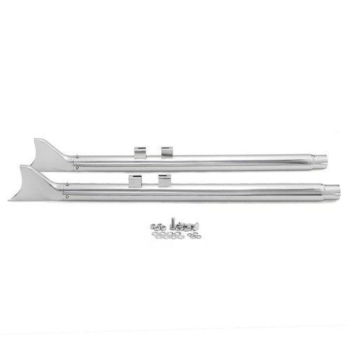 Fishtail auspuff exhaust - fishtail,