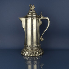 800 Silber, Hansekanne, Kanne