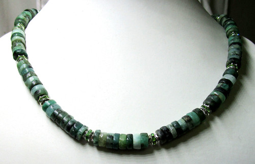 Smaragd collier - smaragd,
