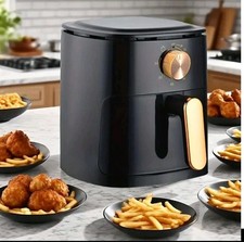 Heissluftfritteuse 4L Heissluft Fritteusen Fritteuse Backofen Grill Airfryer