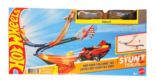 Hot wheels stunt tracks drop - hot,