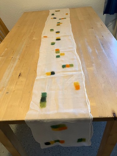 Schal filzschal tischläufer - schal,, filzschal,