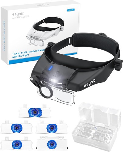 Kopfbandlupe led linsen usb - kopfbandlupe,