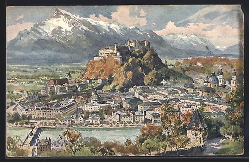 Künstler edward harrison - künstler-ak,