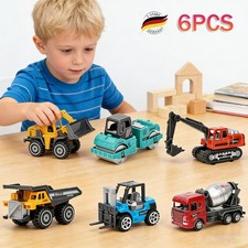 6Stk Baustellen Fahrzeuge