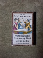 Deck Mlle Wahrsagekarten