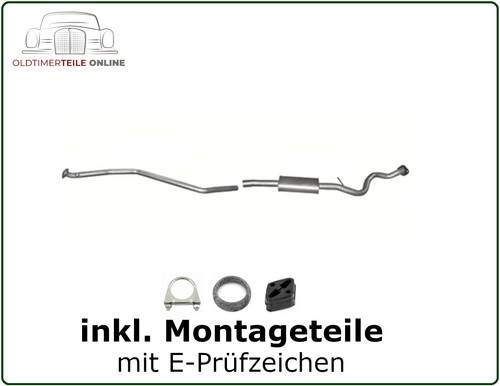 Mittelschalldämpfer für bmw - mittelschalldämpfer,