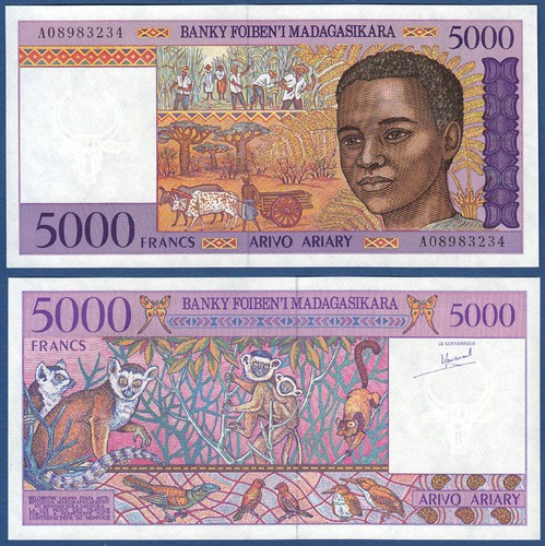 Madagaskar madagascar 5000 - /,