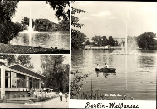 Berlin weißensee weißer - ak,
