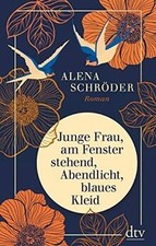 Junge Frau, am Fenster stehend, Abendlicht, blaues Kleid... | Buch | Zustand gut
