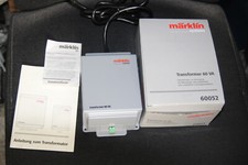 Märklin 60052  Digital-Transformer 60 VA / geprüft mit Anleitung und Stecker OvP