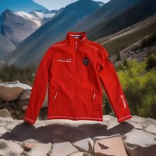 Original NORWEGEN Jacke rot blau weiß Größe S NEBULUS für kühle Herbsttage NEU❣️