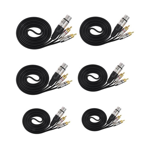 Doppelstecker auf xlr - auf,