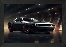 Tuned Dodge Muscle Car