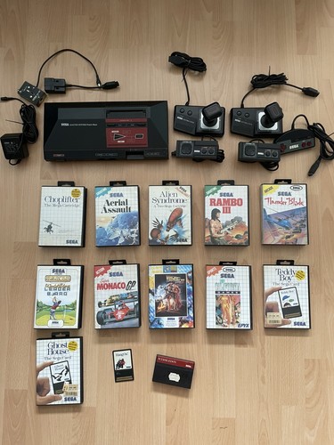 Sega master system konsolen - master, 1