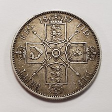 1887 Great Britain Florin