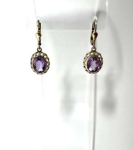 Art deco amethyst ohrringe - art, 333