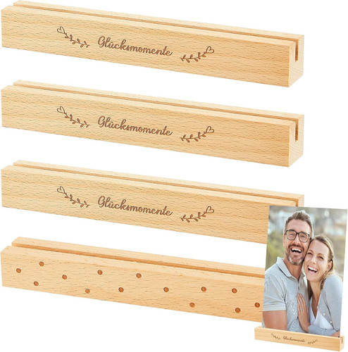 Stück kartenhalter holz - stück,