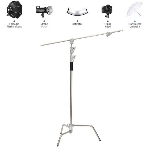Heavy duty studio stand 3m - studio, c-stand