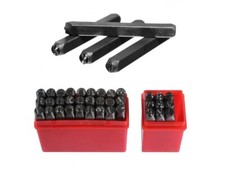 Schlagzahlen Schlagbuchstaben SET Schlagstempel Prägestempel Einschlagzahlen