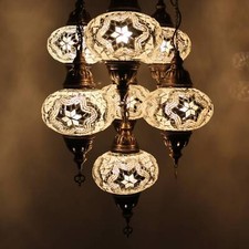 Mosaik hängelampe lampe - mosaik,