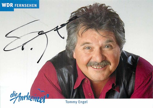 Tommy engel autogrammkarte - -,