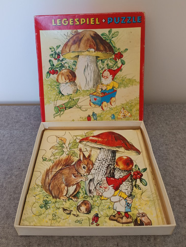 Wunderschönes altes legespiel - altes,