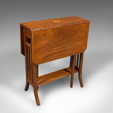 Antiker Sutherland Tisch, englisch, Beistelltisch, Torbein, Display, viktorianisch