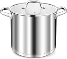Edelstahl suppentopf 10l - edelstahl,