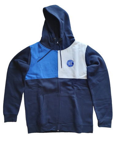 Original ksc jacke - jacke, blau/weiß