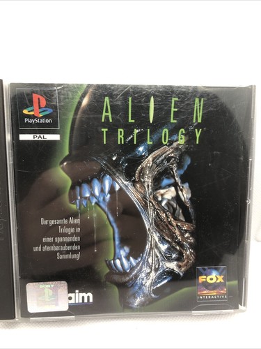 Alien trilogy ps1 black label - alien,