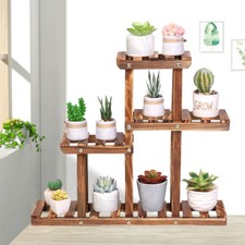 Holz Blumenregal Balkon