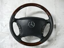 Holz Holzdekor Leder Multifunktion Lenkrad SRS Modul Mercedes S Klasse W220 220