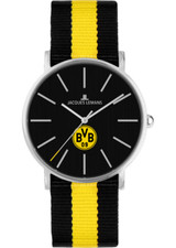 Jacques Lemans Armbanduhr > Edelstahl silbern analog Textilband BVB-03