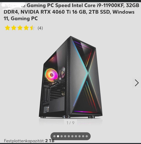 Gaming tower 11900kf - pc,