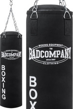 Bad Company Boxsack Inkl. Heavy Duty Stahlkette I Canvas Punching Bag