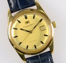 IWC Uhr 817A 18K Gelbgold Automatic Vintage 36mm Unisex rare