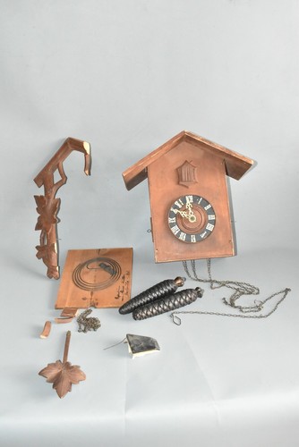Antike kuckucksuhr x2 - antike,