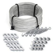 Pvc drahtseil set stahlseil - pvc,