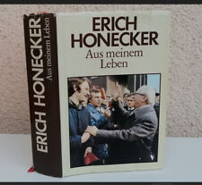 DDR 1982 Erich Honecker Aus meinem Leben * Dietz Verlag Berlin 650 S.