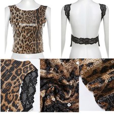 Damen Tank Top Wilder Leopard