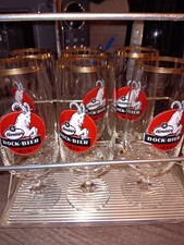 6 Sternburg Bockbier Gläser