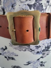 Ledergürtel Mittelalter Wikinger Handarbeit Neu ungetragen braun 100cm