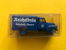 Brekina 1:87 Hanomag L 28 Koffer "REICHELBRÄU Kulmbach/ Bayern" - OVP