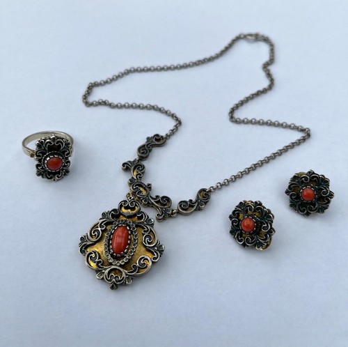 Schmuck set silber 835 - silber, /